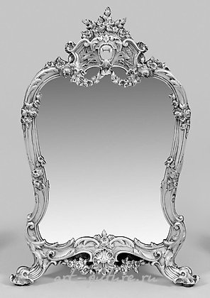 Русское серебро, Столик с зеркалом в стиле рококо