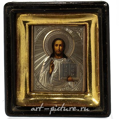 Русское серебро, Русская серебряная икона с окладом