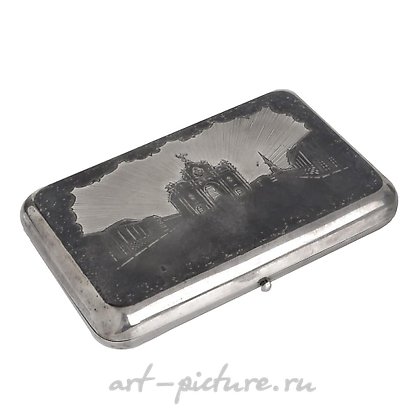 Русское серебро, Русский серебряный портсигар