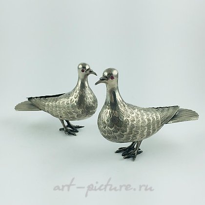 俄罗斯银, 银雕塑