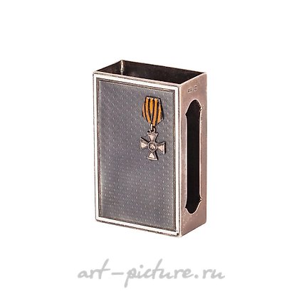 Русское серебро, Российская памятная спичечная коробка из серебра