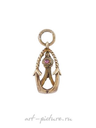 俄罗斯银, 俄罗斯银制吊坠，呈复活节彩蛋形状。