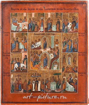 Русское серебро, БОЛЬШАЯ ИКОНА ПРАЗДНИЧНОГО ДНЯ