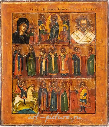 Русское серебро, МНОГОСОСТАВНАЯ ИКОНА