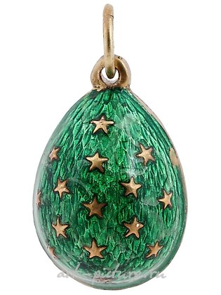 俄罗斯银, 美丽的俄罗斯迷你复活节挂饰蛋