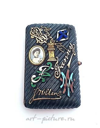 俄罗斯银, 钢制烟草盒