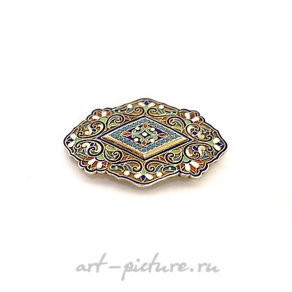 俄罗斯银, 女性腰带扣