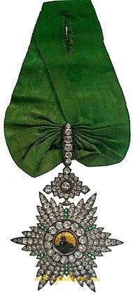 俄罗斯银, 太阳和狮子勋章