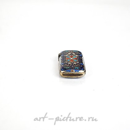 Russian silver, Five Russian Silver & Enamel Spoons