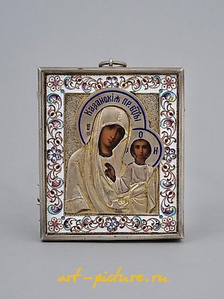 俄罗斯银, 俄罗斯东正教的银质镀金和珐琅制作的圣像