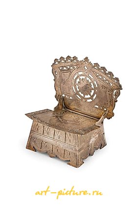 Russian silver, SALIERA A TRONO IN SILVER, MOSCOW, 1880, GOLDSMITH M. DIMITRIEV