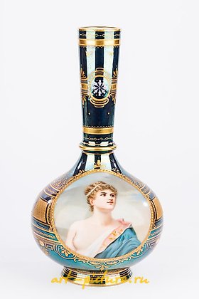 维也纳皇家瓷器, 古董中国龙景泰蓝碗