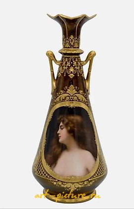 维也纳皇家瓷器, 一个大的皇家维也纳花瓶