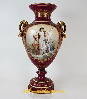 维也纳皇家瓷器, 细致皇家维也纳瓷器瓮