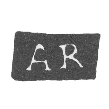 1729-1748 年 在莫斯科的迷宫大师 - 阿纳西的渔民 - “AR”的首字母 - 1729-1748 年