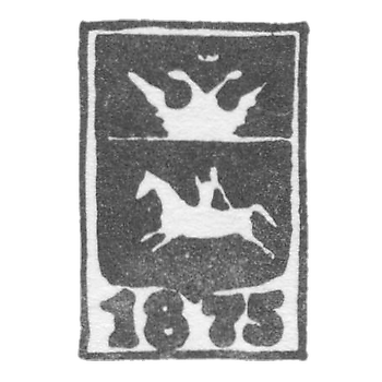 Polozka 1875-1880 "The two-headed eagle and rider."