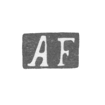 Claymo Master Forstedt Abraham (Forstedt Abraham) - Leningrad - initials "AF"