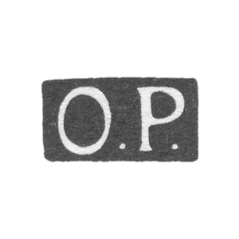 克莱莫大师佩特柳斯·奥托·雷纳霍德 - 列宁格勒 - 首字母“O.P.”
