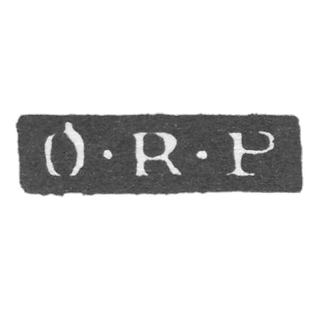 克莱莫大师佩特柳斯·奥托·雷纳霍德 - 列宁格勒 - 首字母“O-R-P”