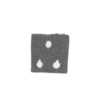 Baku - 1899 - 1908 - Three gold flames.