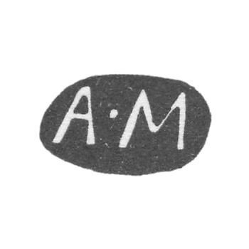 Mukhin Alexander Alekseev大师的污名 - 莫斯科 - 首字母“ AM”