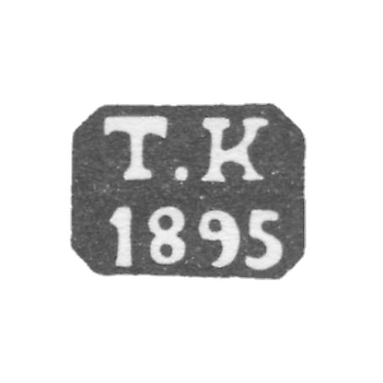 Unknown probe, T.K. initials, 1895-1897.