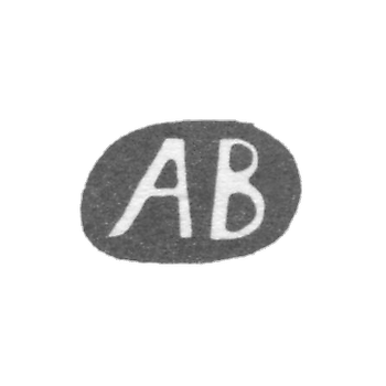 Klemo Master Vasiliev A. - Moscow - initials AV - 1858-1863.