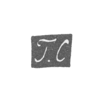 Claymo of an unknown master of Moscow - initials of G.S. - 1843.