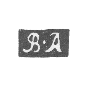 Klemo, unknown master of Moscow, initials of V-A, 1791-1797.