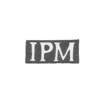 Claymo of an unknown Master of Costrom - initials of IRM - 1820.