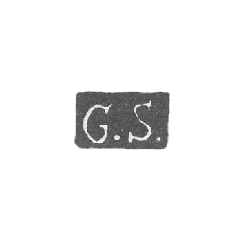 Claymo Master Simonsson Karl Gustave - Leningrad - initials "G.S."