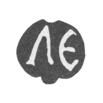 1736年,莫斯科未知大师的克莱莫 - “LE”的开头.