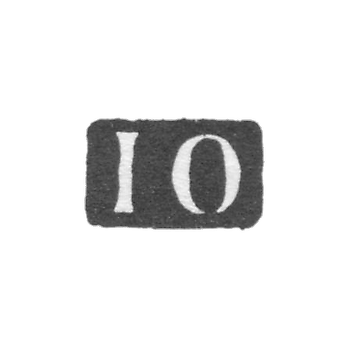 Claymo Master Akbrella Johann Friedrich - Leningrad - initials IO