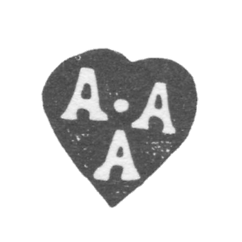 1765-1771 年莫斯科未知大师的克莱莫 - “A-A”号首字母.