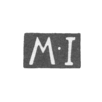 不知名大师瑞赞的污名 - 缩写“ Mi”  -  1789年