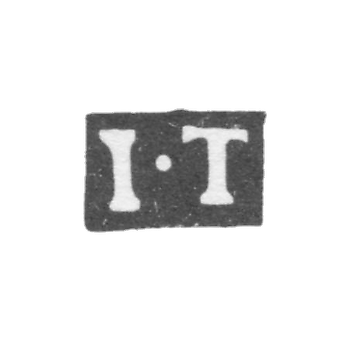 Klemo Master Turkin Ivan Petrov - Moscow - initials I-T - 1771-1777.