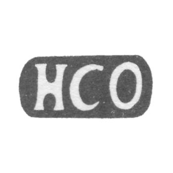 奥尔德林·海诺·克里斯蒂安的名字标志——塔林——缩写为“HCO”——1759-1780年。