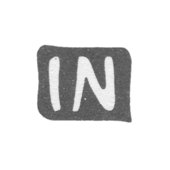 纳曼·约翰内斯的标志 - 塔林 - 缩写为“IN” - 1924-1940年