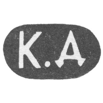 莫斯科未知大师的污名 - 缩写“ K.D”  -  1824-1834。