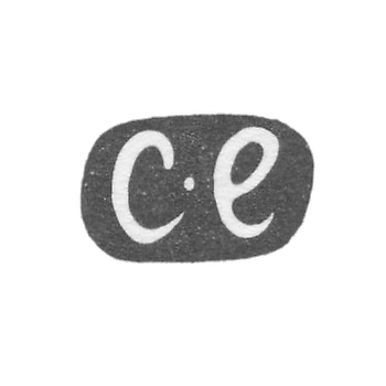 1841年,莫斯科未知大师的克莱莫 - 首字母“C-E”.