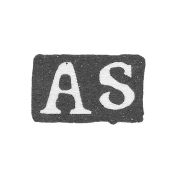 1735-1749 年,莫斯科试管大师赛 - 安德烈兔子 - “AS”号首字母