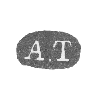 Claymo Master Tobinkov A. - Leningrad - initials A.T. - 1870-1872.