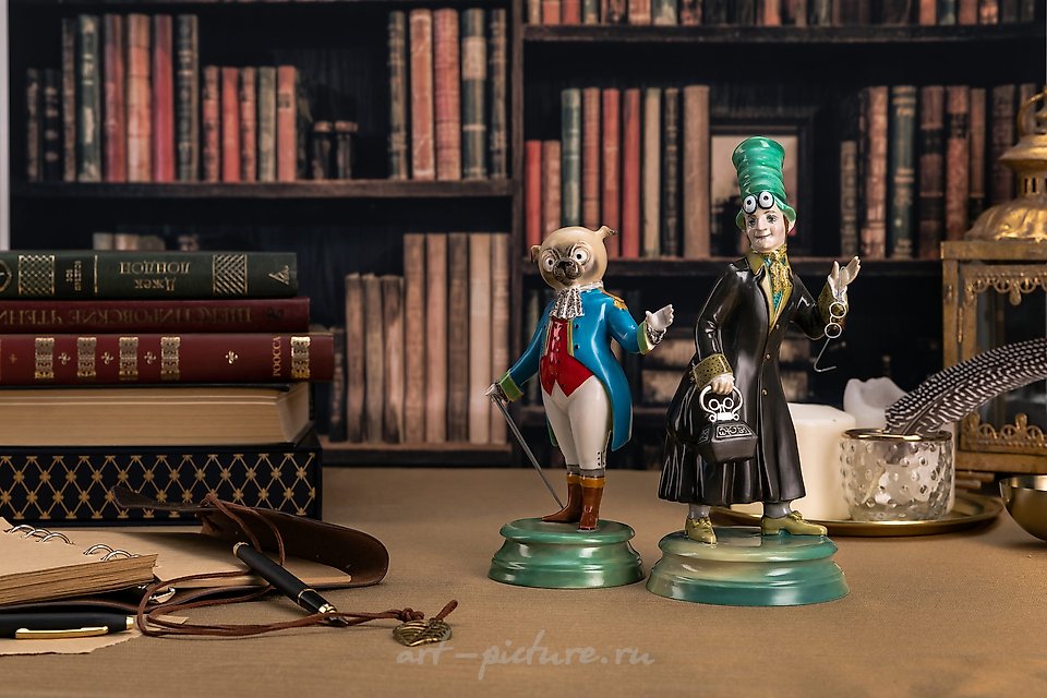 Pug Boo-Boo（身高18.5厘米），Coppelius，Shemyakin M.M.IFZ表格的作者