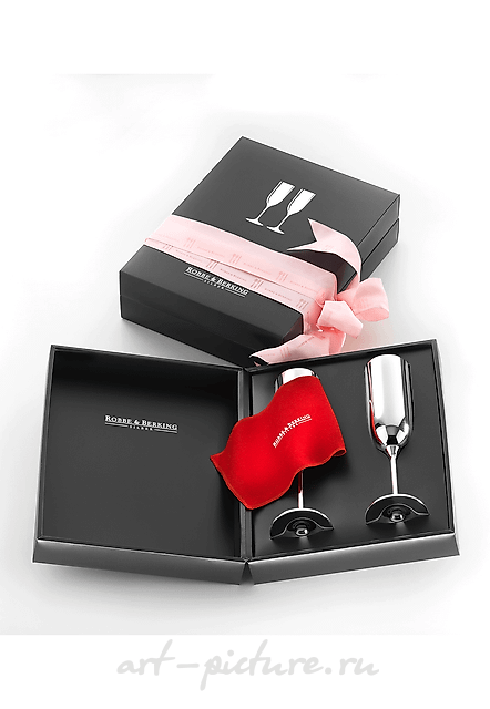 Champagne glass (flute) Robbe Berking Alta