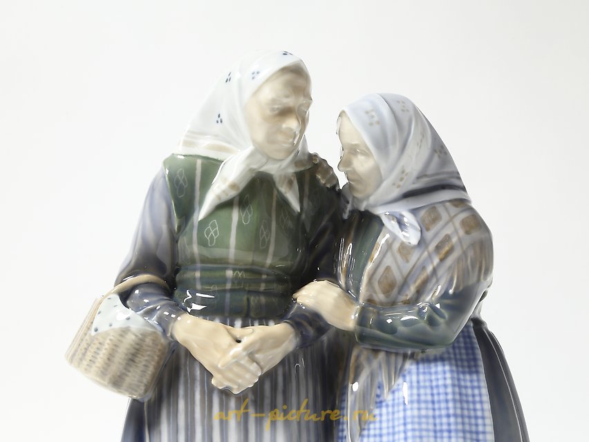 Gossips. Denmark, Copenhagen, Royal Copenhagen