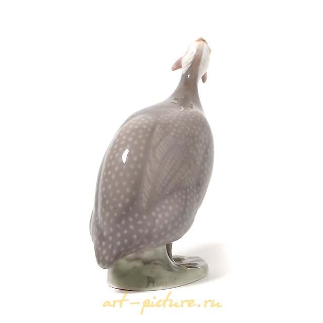 "Guinea fowl. Denmark, Copenhagen, Royal Copenhagen, 1898-1923."