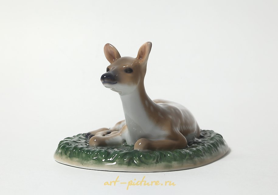 小鹿。丹麦，哥本哈根，皇家哥本哈根