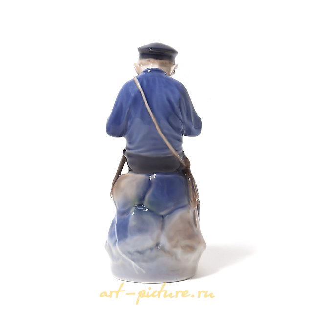 男孩在削棍子。丹麦，哥本哈根，皇家哥本哈根。