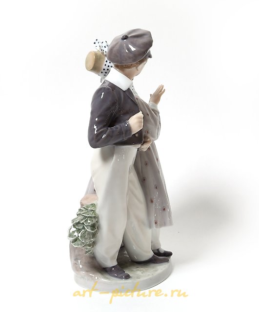 汉斯和特莉娜。丹麦，哥本哈根，皇家哥本哈根