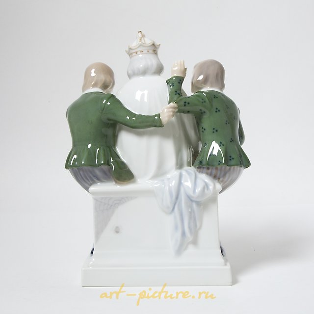 新衣服的国王。丹麦，哥本哈根，皇家哥本哈根